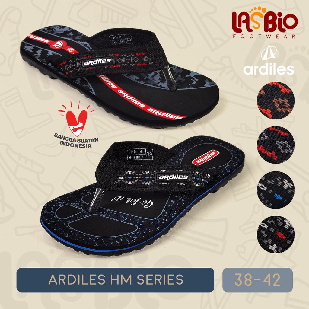 Ardiles Sandal Jepit Fashion Kasual Pria HM Series