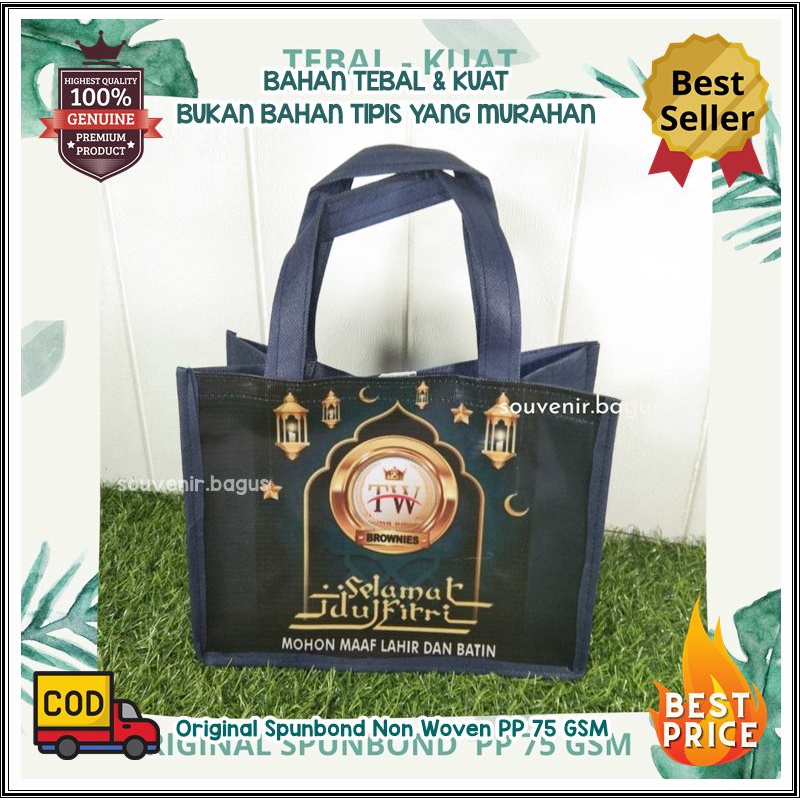 Tas Bidan Partus Souvenir Lebaran Haji Umroh Custom Parcel Ramadan Tas Idul fitri tas hantaran puasa ramadhan jumbo besar muat zakat fitrah