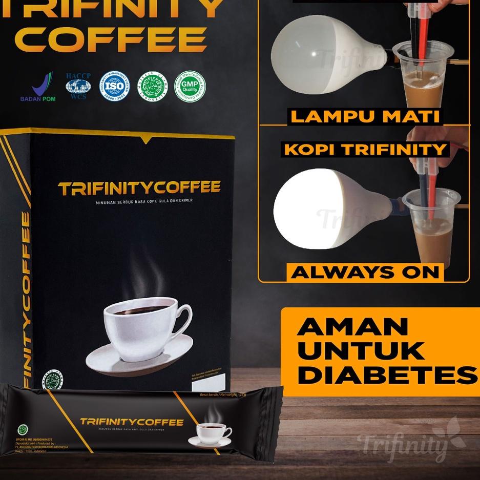

【MEGA SALE】 Trifinity kopi kuat ginseng herbal (bkn obat) stamina tahan lama kesehatan pria n wanita