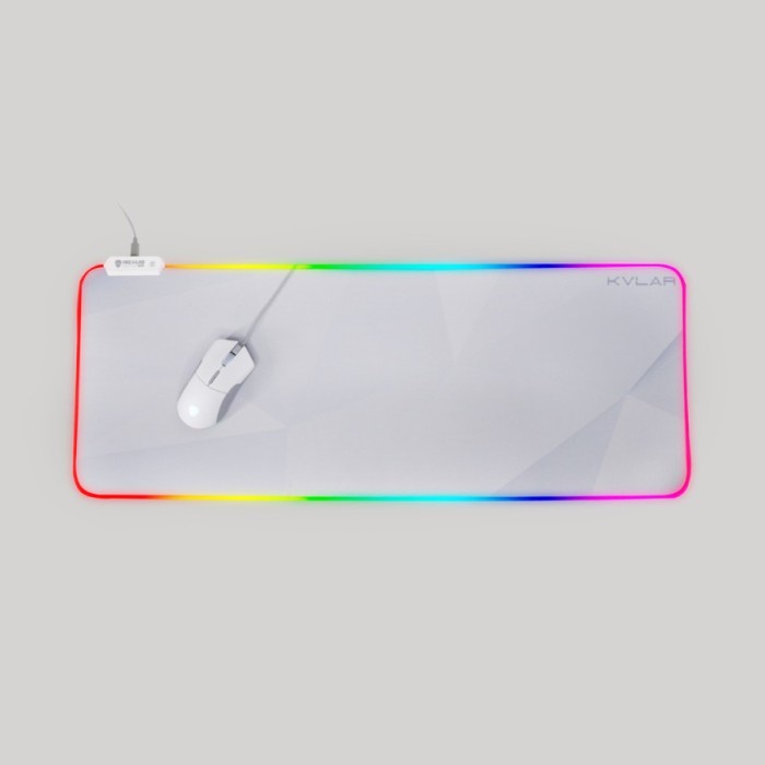 Rexus Mousepad RGB Gaming Kvlar TR2 Speed Edition XL