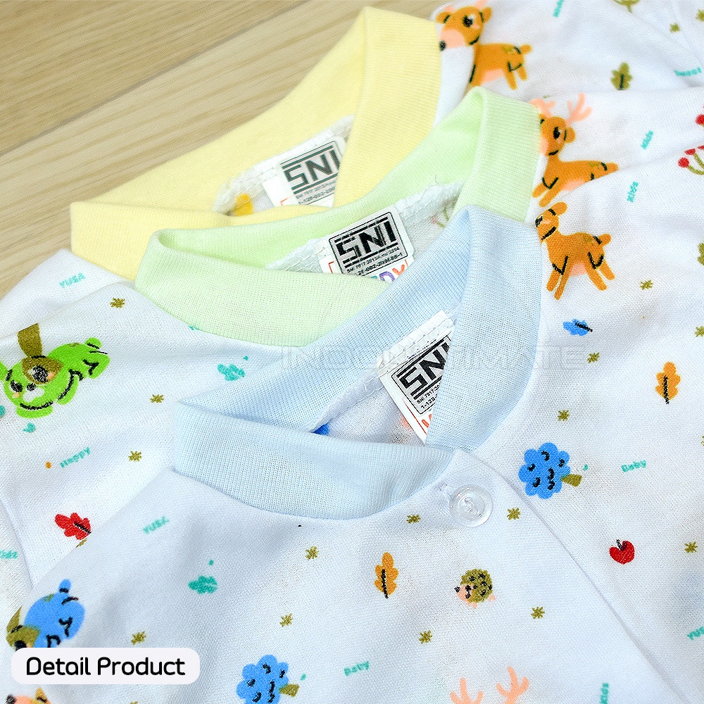 SNI 4in1 Paket Baju Bayi baru lahir Sleepsuit STK Piyama Jumper jumsuit tidur bayi SET-M01 Hampers hamper kado lahiran Sleber Slaber bib sarung tangan kaki kaos kaki bayi baru lahir newborn laki-laki perempuan 0-3 0-6 bulan kaki buka tutup