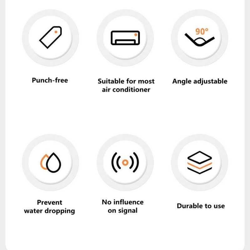 Cover Angin AC Adjustable Air Conditioner Windshield Deflector - YH-JJ-80