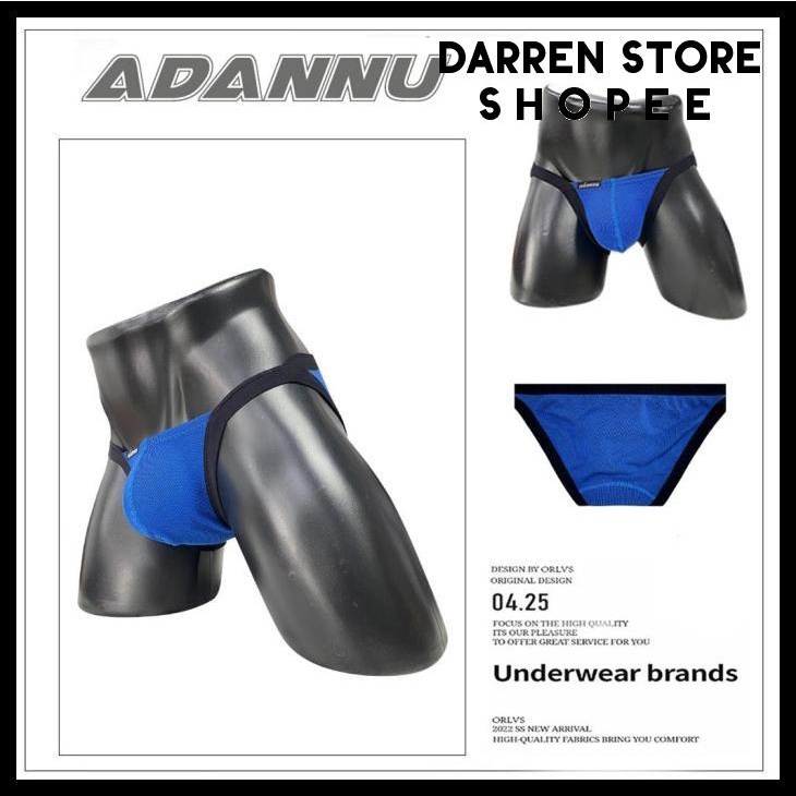 G STRING PRIA ADANNU / JOCKSTRAP PRIA ADANNU AD744 CELANA DALAM PRIA PINGGANG RENDAH HIGHT QUALITY