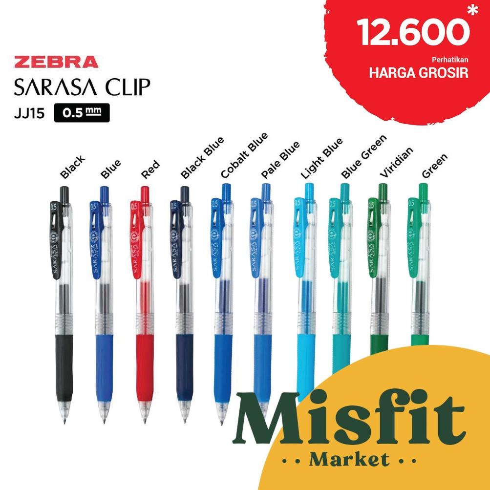 

Terbaru 4.4 ZEBRA SARASA CLIP JJ15 Gel Pen 0.5 mm Pulpen Bolpoin
