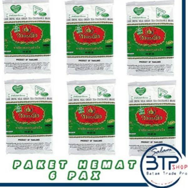 

ncs-24 BTP PAKET HEMAT THAI GREEN TEA 200gr x 6pax Spektakuler