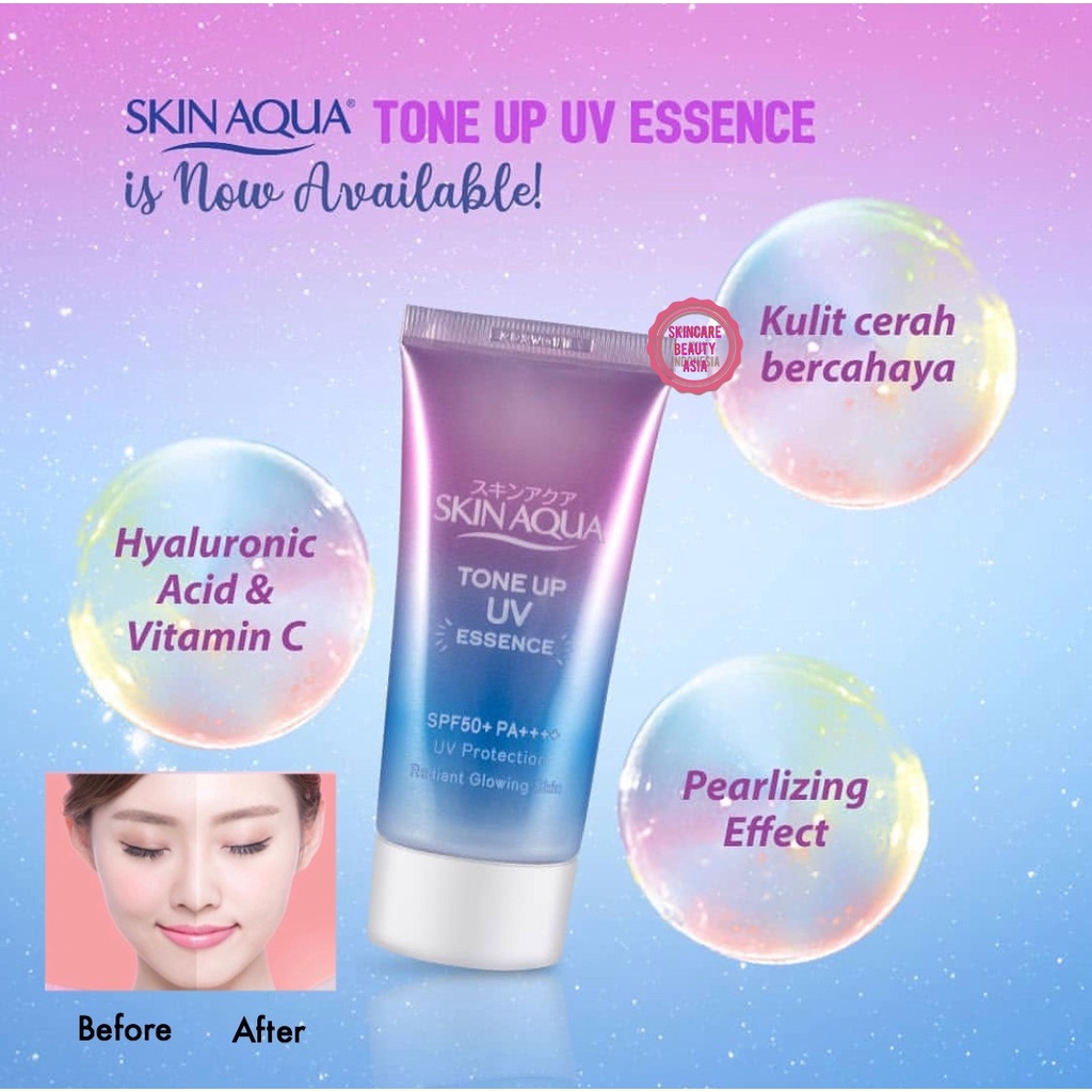 SKINAQUA TONE UP UV ESSENCE SPF 50 PA++++ 40 Gr