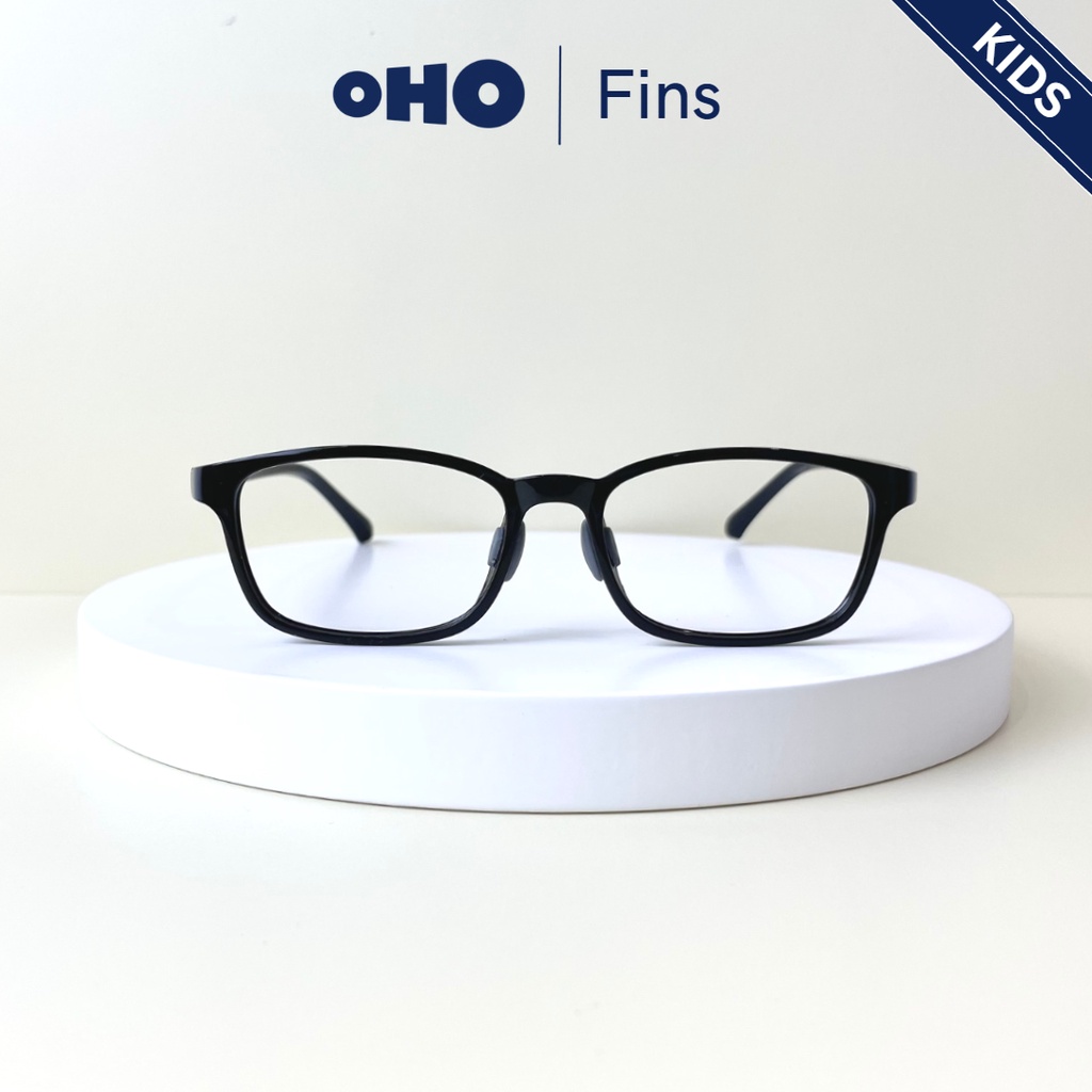 FRAME KACAMATA FINS ( BISA LENSA ANTI RADIASI / MINUS / PHOTOCHROMIC / BLUERAY ) - OHO EYEWEAR