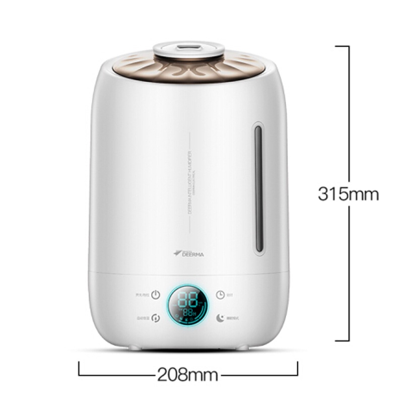 Diffuser / DEERMA Air Humidifier Ultrasonic Large Capacity 5L DEM-F500