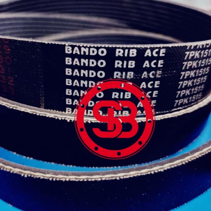 V Belt 7Pk1515 / 7Pk 1515 Toyota Innova Diesel / Fortuner Hilux Bando Debezzz