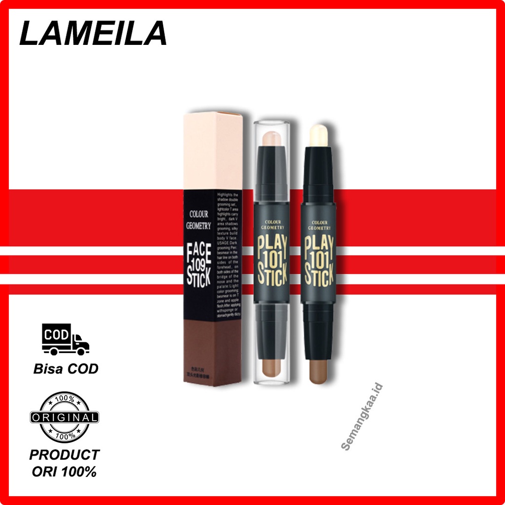 LAMEILA Face Stick Concealer Contour Facestick  Solusi Terbaik untuk Kulit Flawlessmu LA036