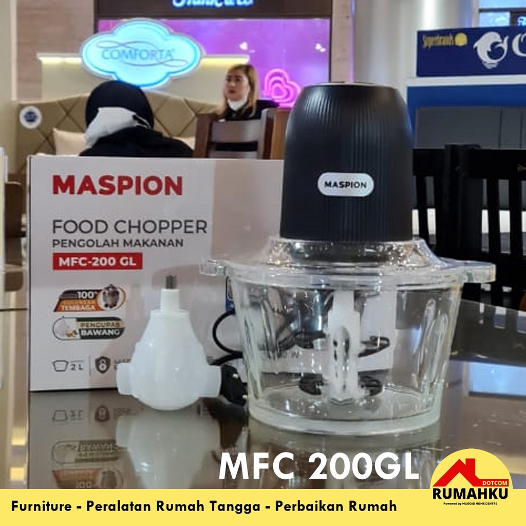 FOOD CHOPPER MASPION MFC 200 GL - PENGGILING DAGING - CHOPPER DAGING MASPION