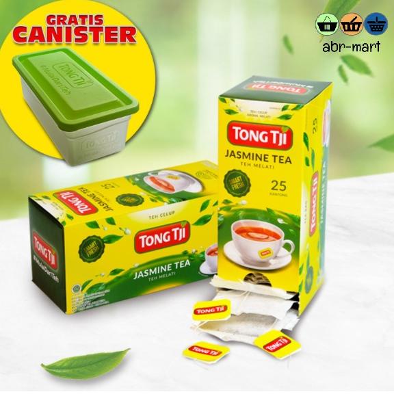 

GROSIR_JAKARTA Tong Tji Jasmine Tea Celup 25 free CANISTER