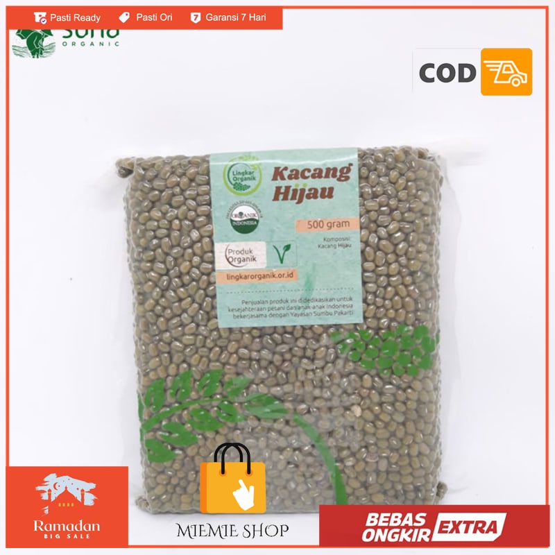 

kacang hijau lingkar organik 500gr