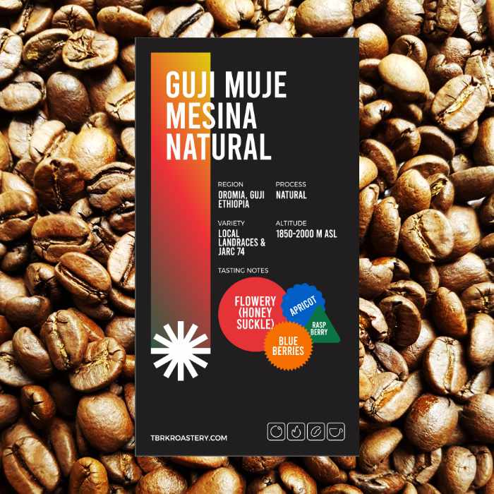 

Kopi Ethiopia Guji Muje Mesina Natural | 200gr