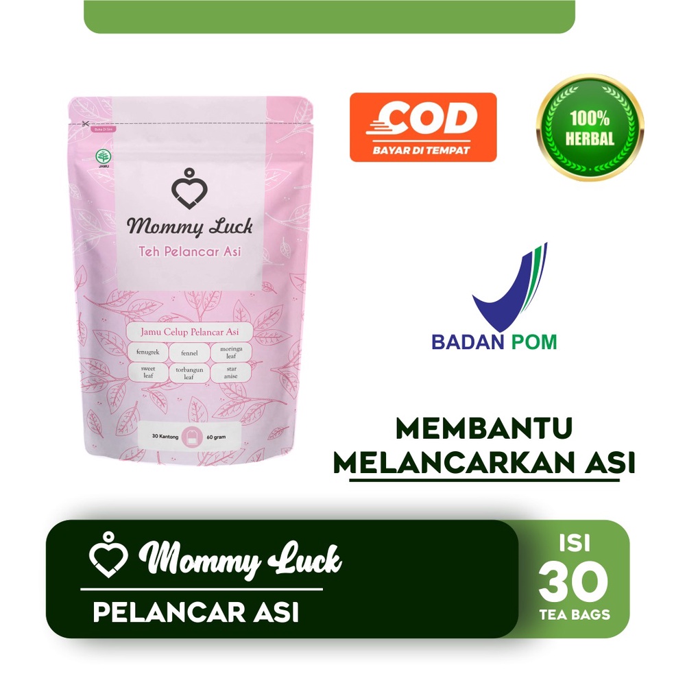 

Mommy Luck Pelancar ASI Teh ASI Booster isi 30 Teabag