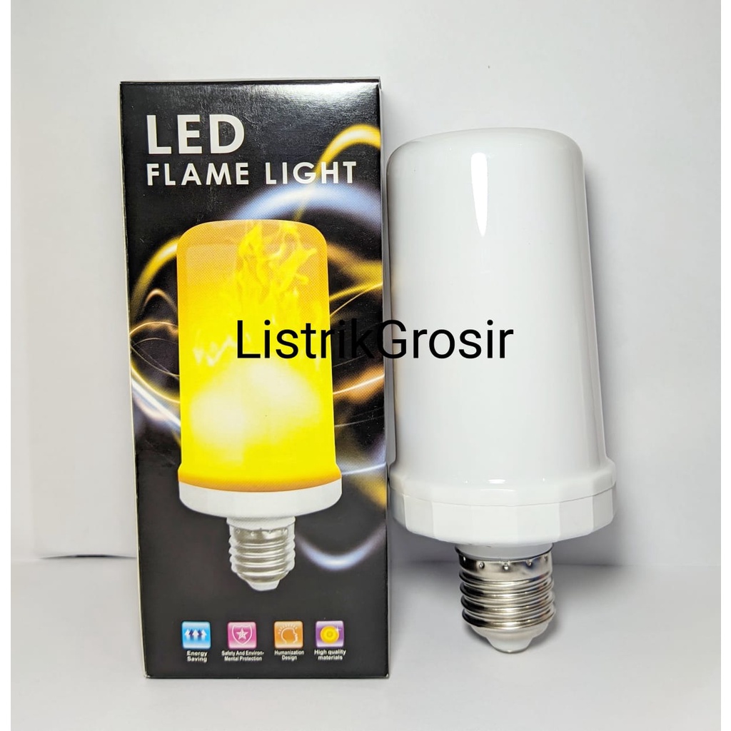 Lampu Api Lampu Obor Flame Light Lampu Led Api 3 Mode