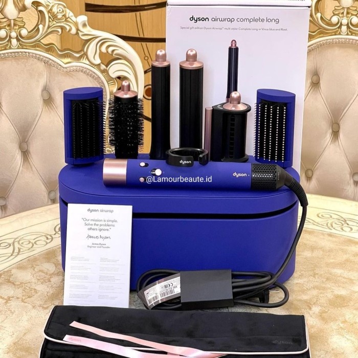 Catokan Free PouchLimited Edition Dyson Airwrap Complete Long In Vinca Blue