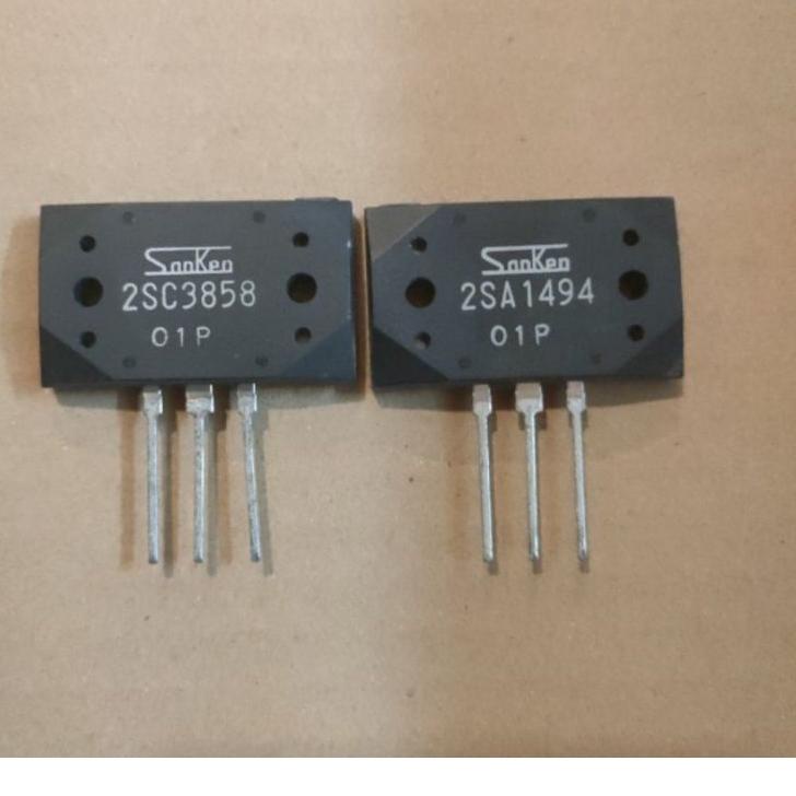 ☚ Transistor SANKEN A 1494 / C 3858 ORI JAPAN ➸