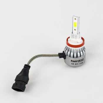 1 Pasang Lampu Depan Mobil Halogen H11 Headlight LED COB Cool White / Lampu HID H11 Mobil Super Terang Warna Putih / Bola Lampu Halogen Lampu Besar Mobil Bulat Led Tahan Air / Lamp Lampu Besar Lampu Utama Mobil Halogenil Warm White / Lampu Aksesoris Mobil