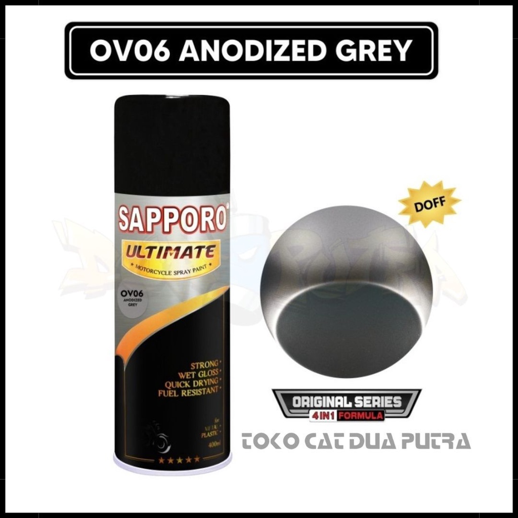 Sapporo Ultimate 400ml OV06 Anodized Grey