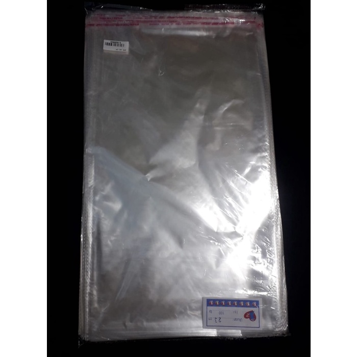 PLASTIK OPP SEAL / OPP 23 CM @100 LBR