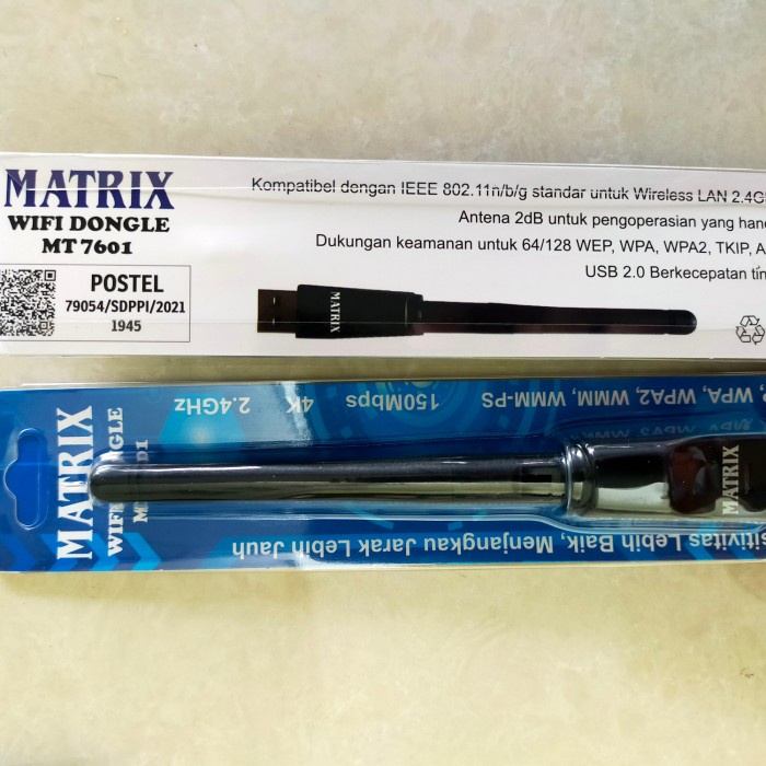 Original Dongle USB WIFI Adapter Matrix / Matrix USB Wireless Adapter