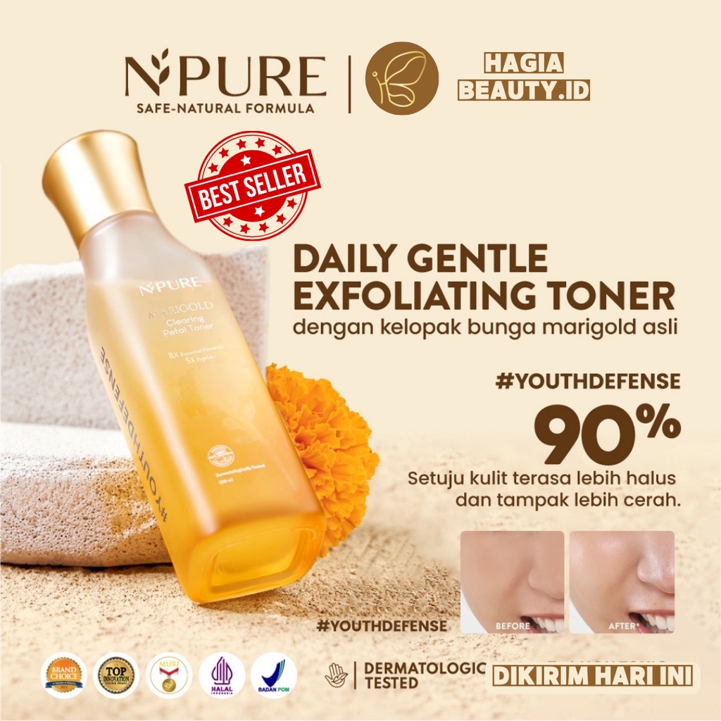 NPURE Marigold Clearing Petal Toner