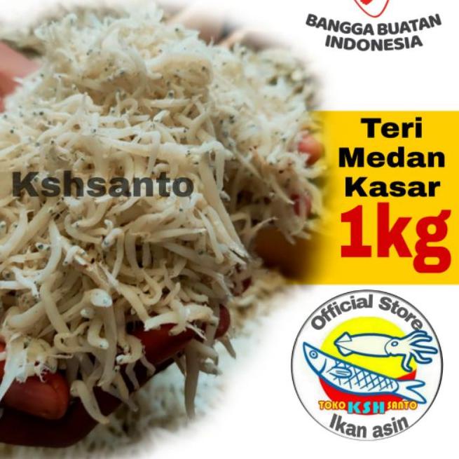 

♜ ikan asin teri medan kasar-1kg ➫