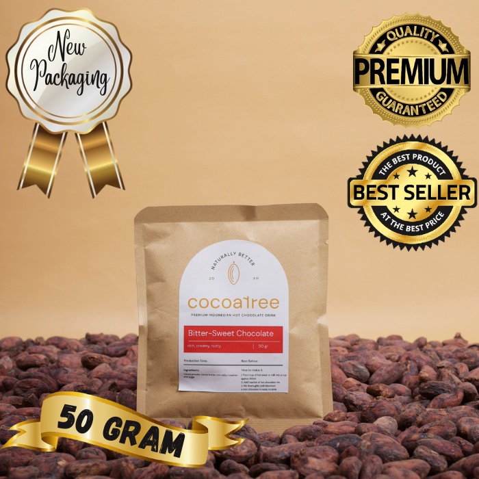 

Coca1ree Healthy Premium Hot Chocolate Mix Bitter-Sweet 50 Gram