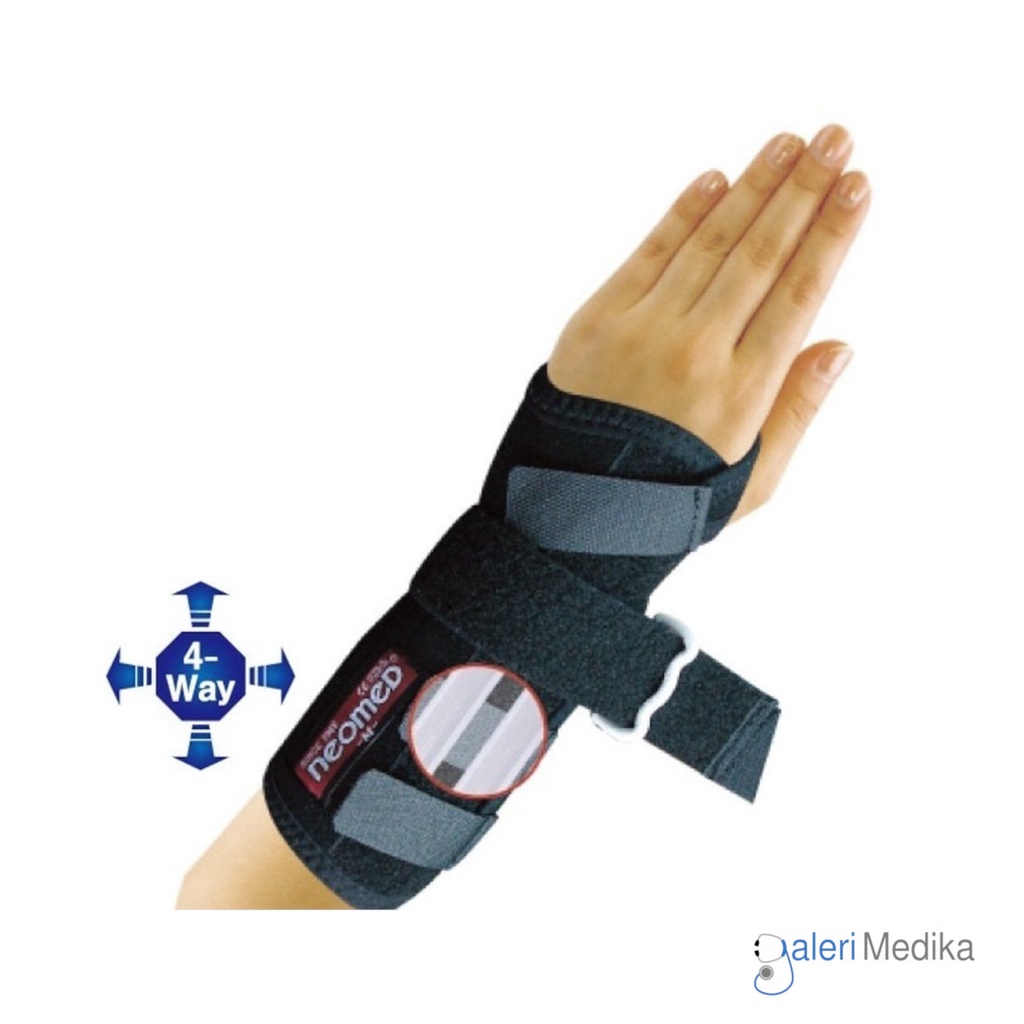 Penyangga Tangan Neomed JC-1804 Wrist Splint Strong / Neomed jc-1804 - Wrist Support