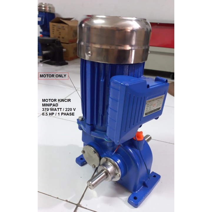 Dinamo motor Kincir Minipad 370watt-220V - 0.5HP/1Phase