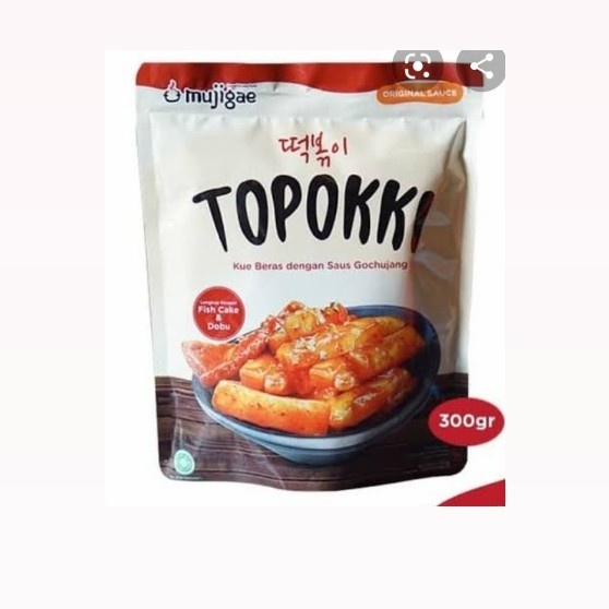 

MUJIGAE TOPOKKI 300GR