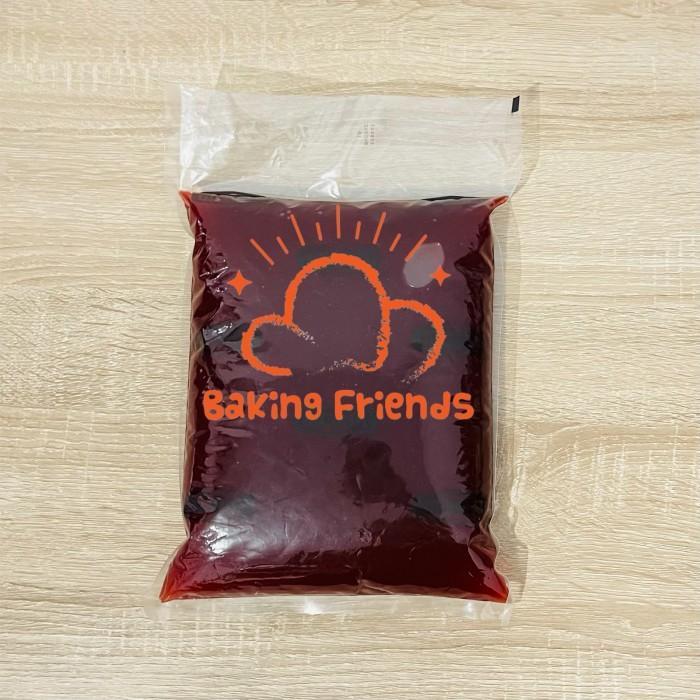 

MORIN TOPPING STRAWBERRY 2KG/ISIAN STOBERI POUCH/SELAI