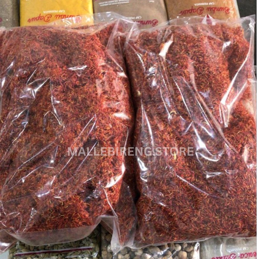 

Kemasan Grosir 500 gram Kasumba Bugis Kasumba turate Kasumba ugi Safron Bugis Kasumba Teratai