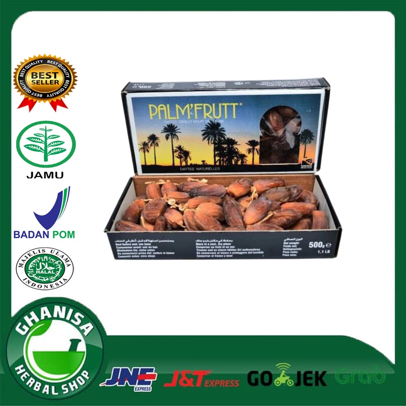 

KURMA TANGKAI TUNISIA ORIGINAL PALM FRUIT BOX 500GR PREMIUM ORIGINAL BEST SELLER|KURMA KERING MATANG