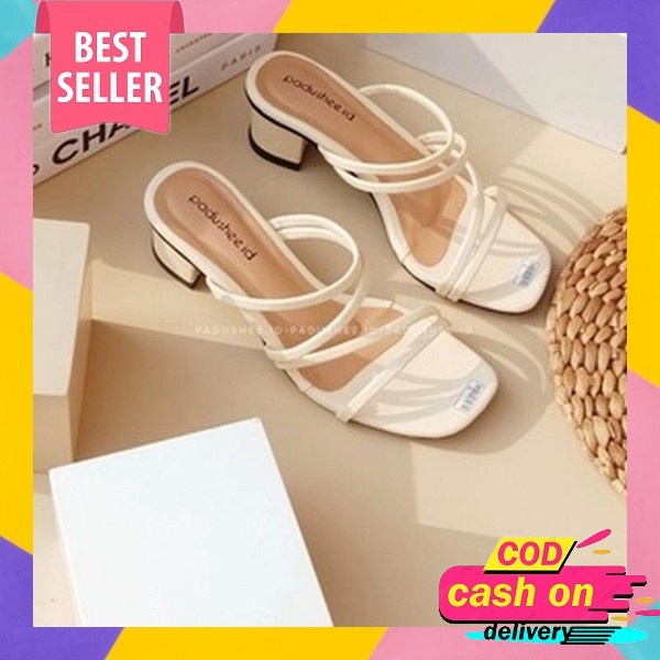 High Heels 7Cm Dan 2Cm Picn Bahan Mesh Motif Permata Jewel Diamond Depan Model Ujung Lancip Dan Bula