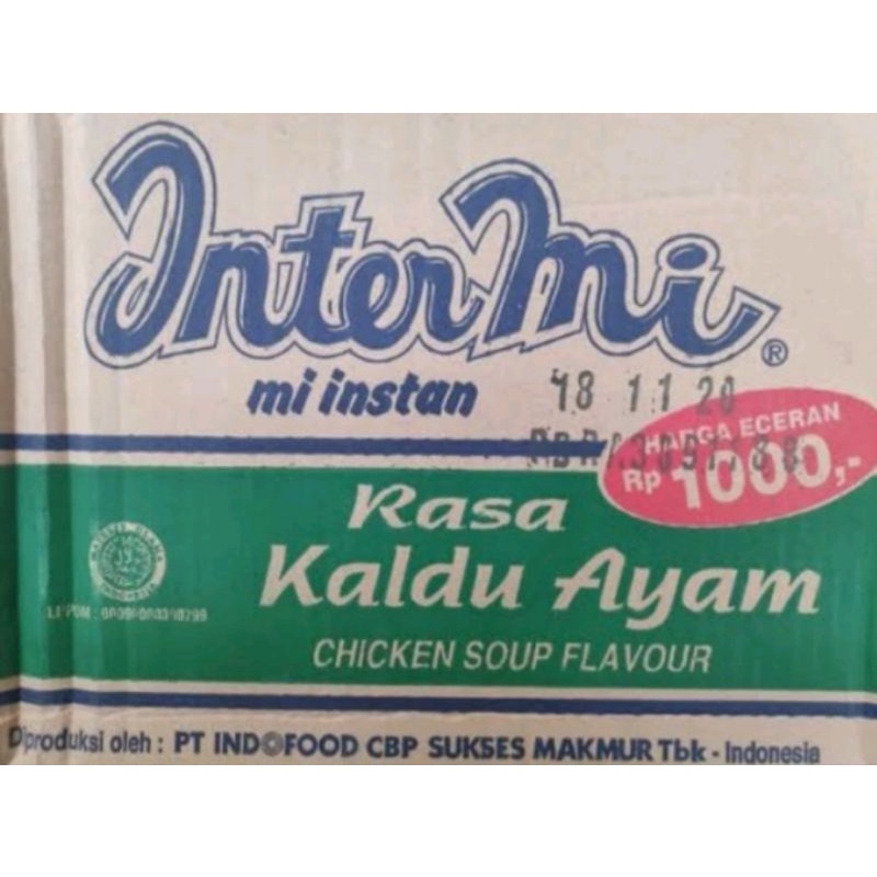 

Intermie Kuah Kaldu Ayam