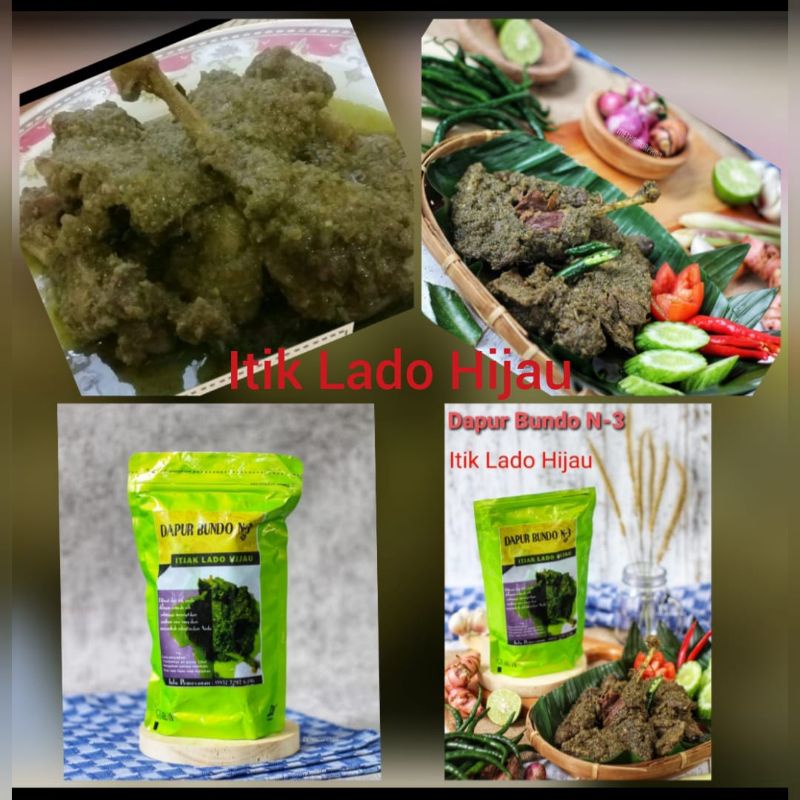 

Itik cabe hijau Asli Bukit Tinggi 550 gr
