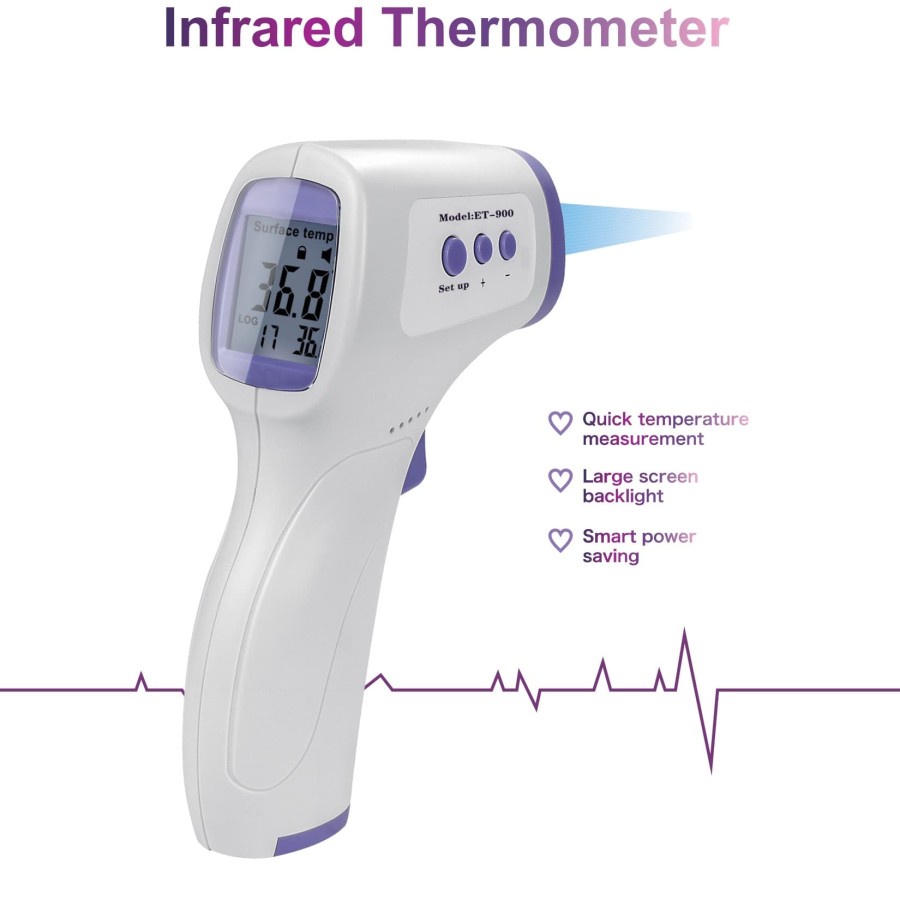 MH - Thermometer Digital Suhu Badan Anak - Termometer 2 in 1 Ukur Suhu