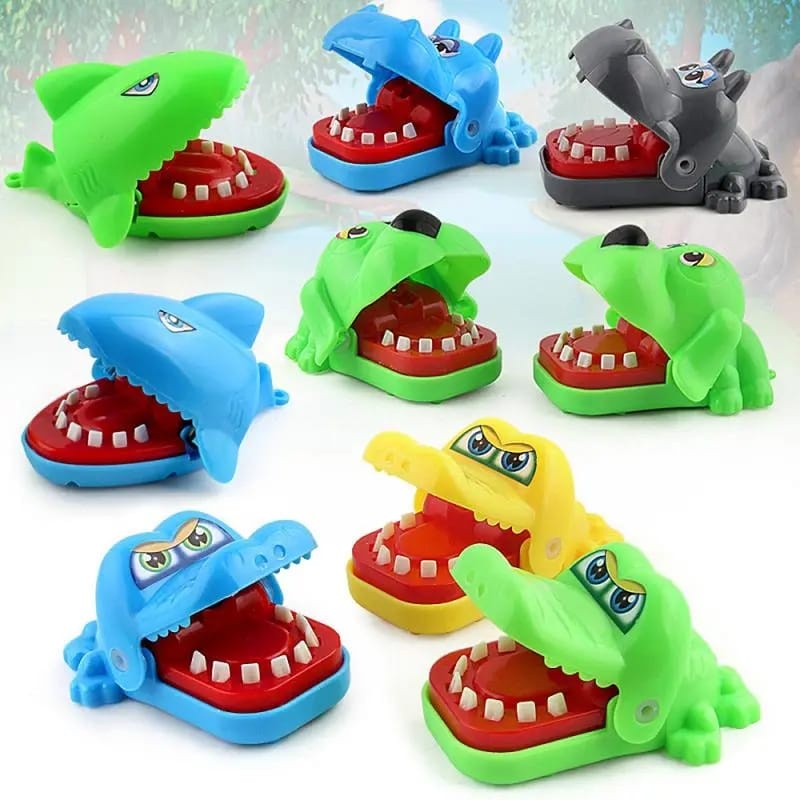 Crocodile dentist mainan anak gigi buaya gigit hippo dog shark hiu