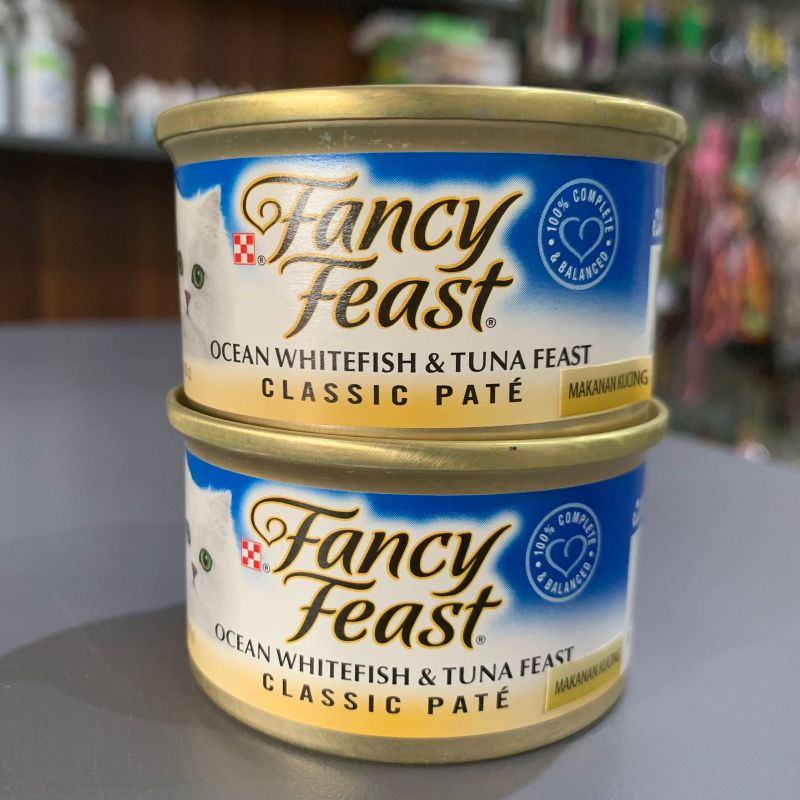 Makanan Kucing Fancy Feast 85 gram All Variant - Ocean Whitefish &amp; Tuna feast