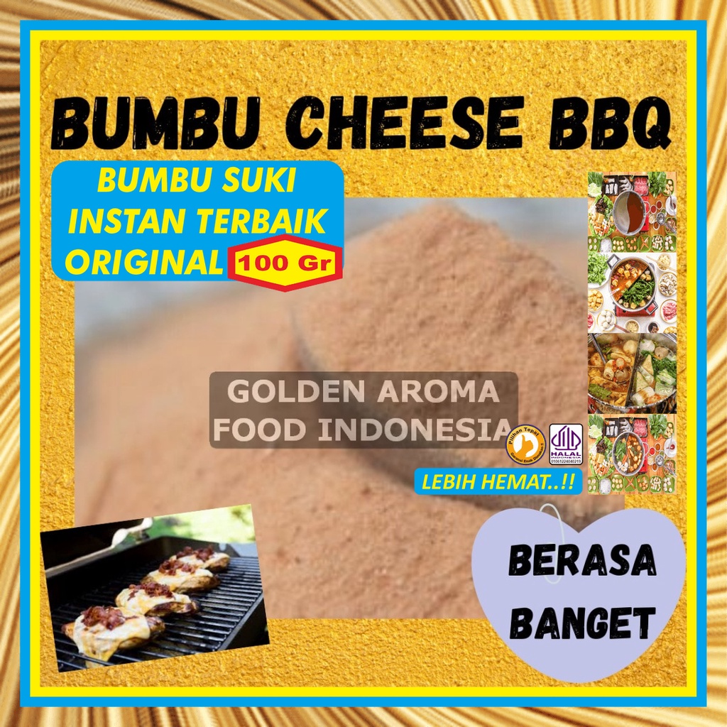 

Bumbu Shabu Instan Cheese BBQ 100Gr Hotpot Sample Rasa BBQ Keju Kecil Halal Suki Steamboat Sabu Kuah Soup Original Stemboat Steambot Steamboot Sukiyaki Grill Bakar Instant Gafi Murah Enak Terbaik Premium Promo Rekomendasi