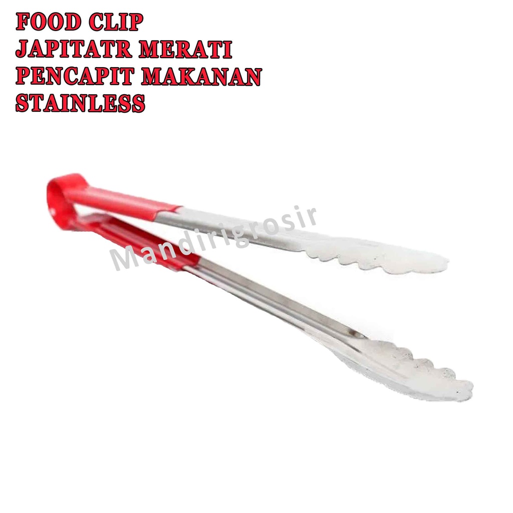 Pencapit Makanan* Japitart Merpati* Stainless Steel* Uk. L