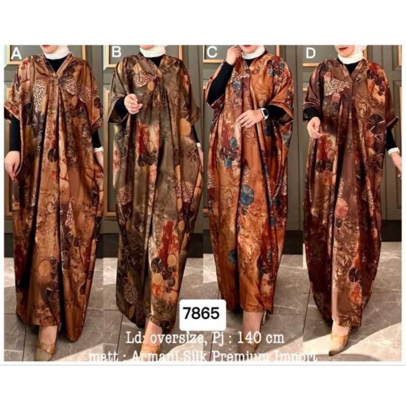 kaftan oversize armany silk 7865 import armany silk import