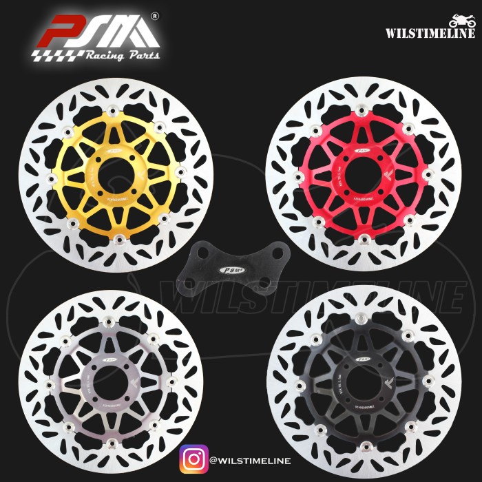 Ori Piringan/ Disc Cakram Psm Titanium Untuk Yamaha Rx King Ukuran 300Mm