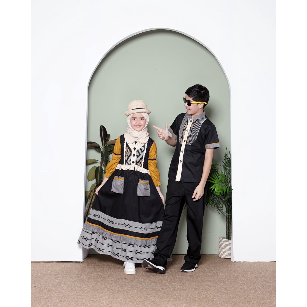 Aurelee Sandhiya Gamis Anak A-1203237 / Gamis Kekinian