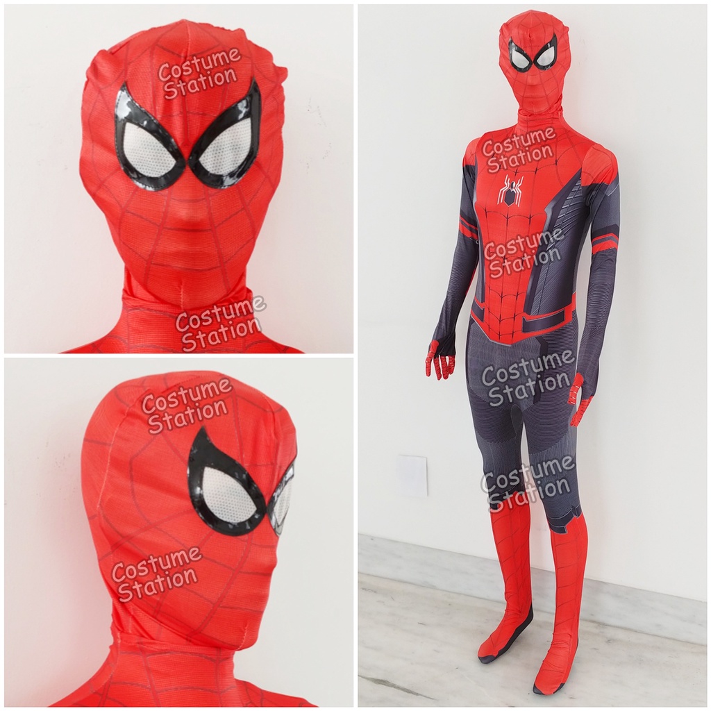 Kostum Spiderman Far From Home ML/Costume Superhero marvel pria dewasa