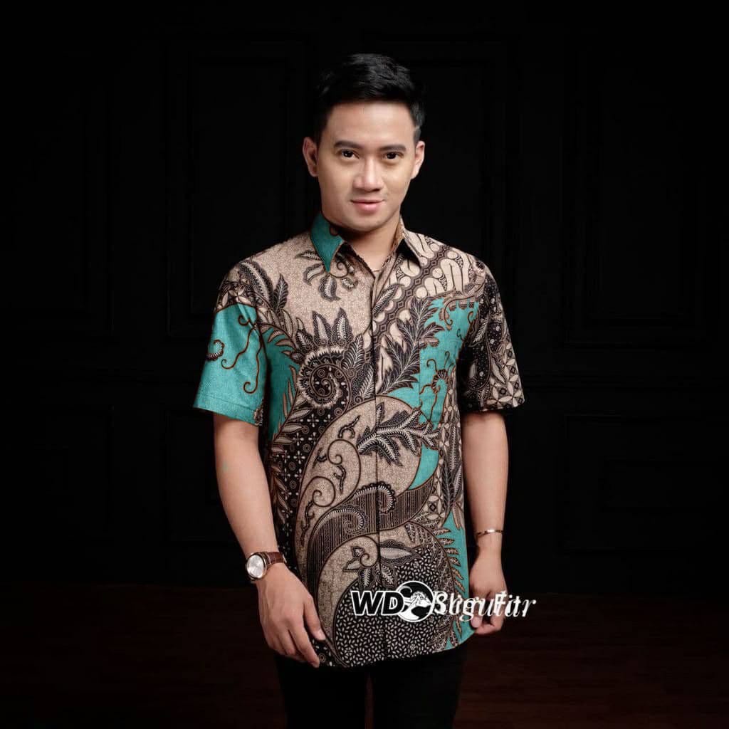 PROMO KEMEJA BATIK PRIA LENGAN PENDEK HEM BATIK TERBARU BATIK MURAH KHAS PEKALONGAN