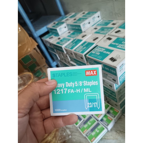 

CUCI GUDANG!! Staples "MAX" 1210 23/10 & 1217 23/17