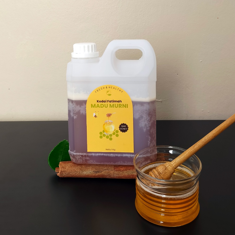 

Madu Murni Nektar Rambutan 1 Kg 100% Raw Honey Kedai Fatimah